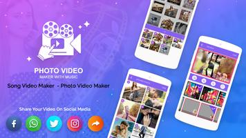 Photo Video Maker الملصق