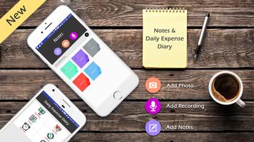 Notes & Daily Expense Diary الملصق