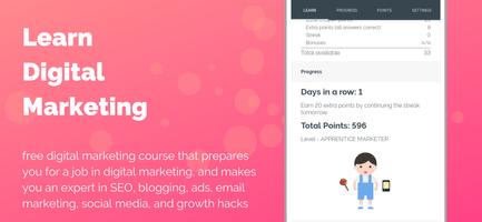 Learn Digital Marketing постер