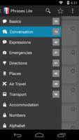 Learn French Phrasebook Lite পোস্টার