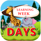 Learning Weekdays/Days of week आइकन