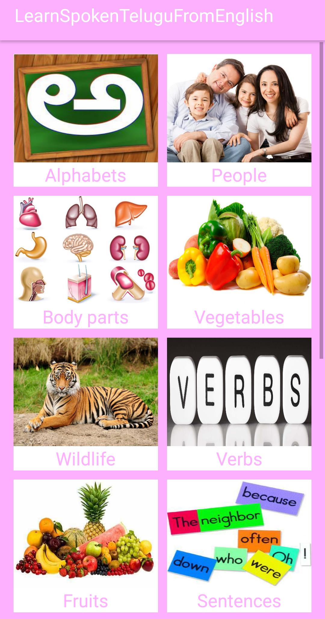 Learn Telugu From English APK voor Android Download Learn Telugu From English APK voor Android Download