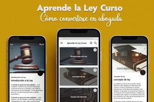 Aprende la Ley Curso poster