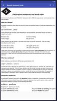 Spanish Sentence Builder Beginners screenshot 1