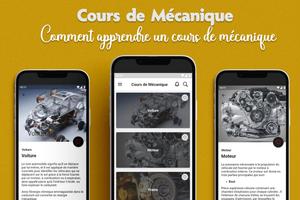 Cours de Mécanique الملصق