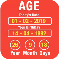 Age Calculator by Date of Birt APK Herunterladen