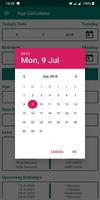 Age Calculator پوسٹر