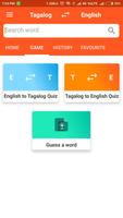 English To Tagalog Dictionary ảnh chụp màn hình 1