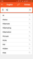 English To Sinhala Dictionary الملصق