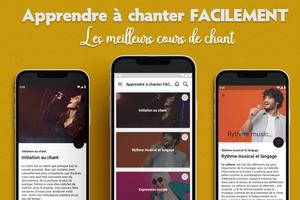 Apprendre à chanter FACILEMENT poster