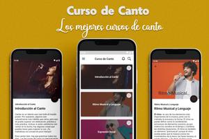 Curso de Canto plakat
