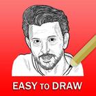 how to Draw Indian Actors art-icoon