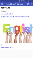 Perfect English Grammar poster