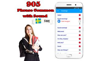 برنامه‌نما Learn Swedish Offline عکس از صفحه