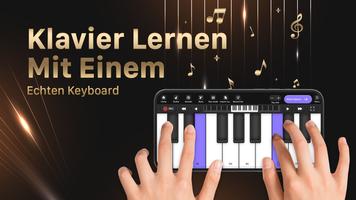 Piano Keyboard: Klavier Lernen Plakat