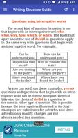 English Writing Structure Guide Ekran Görüntüsü 3