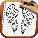 Apprendre à Dessiner ailes d'anges APK