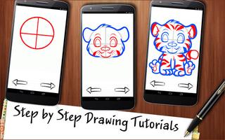 Learn to Draw Animals পোস্টার