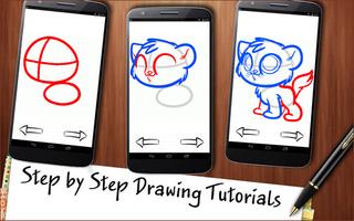 Learn to Draw Animals স্ক্রিনশট 2