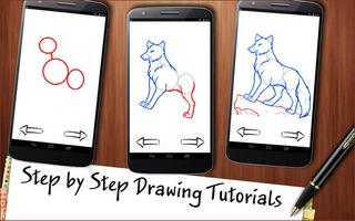 Learn to Draw Animals স্ক্রিনশট 3