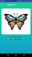 برنامه‌نما Learn  to Draw Butterfly عکس از صفحه