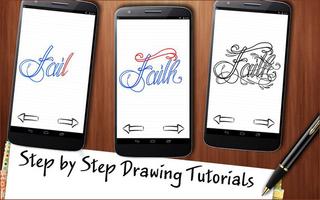 برنامه‌نما Learn to Draw Criminal Tattoo عکس از صفحه