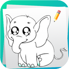 Learn to Draw Elephants ไอคอน