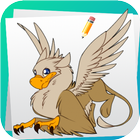 Learn to Draw Gryphons icône