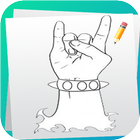 Learn to Draw Hands آئیکن