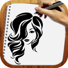 Learn to Draw Hair icône