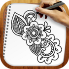 Learn to Draw Henna Tattoo icon