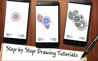 Learn to Draw Henna Tattoo screenshot 3