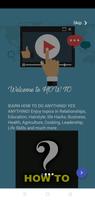 HOW TO: Learning videos App on How to do anything постер