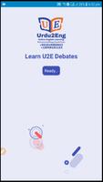 Poster Learn U2E Debates