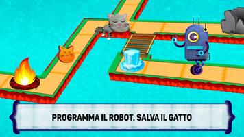 1 Schermata Code the Robot. Save the Cat