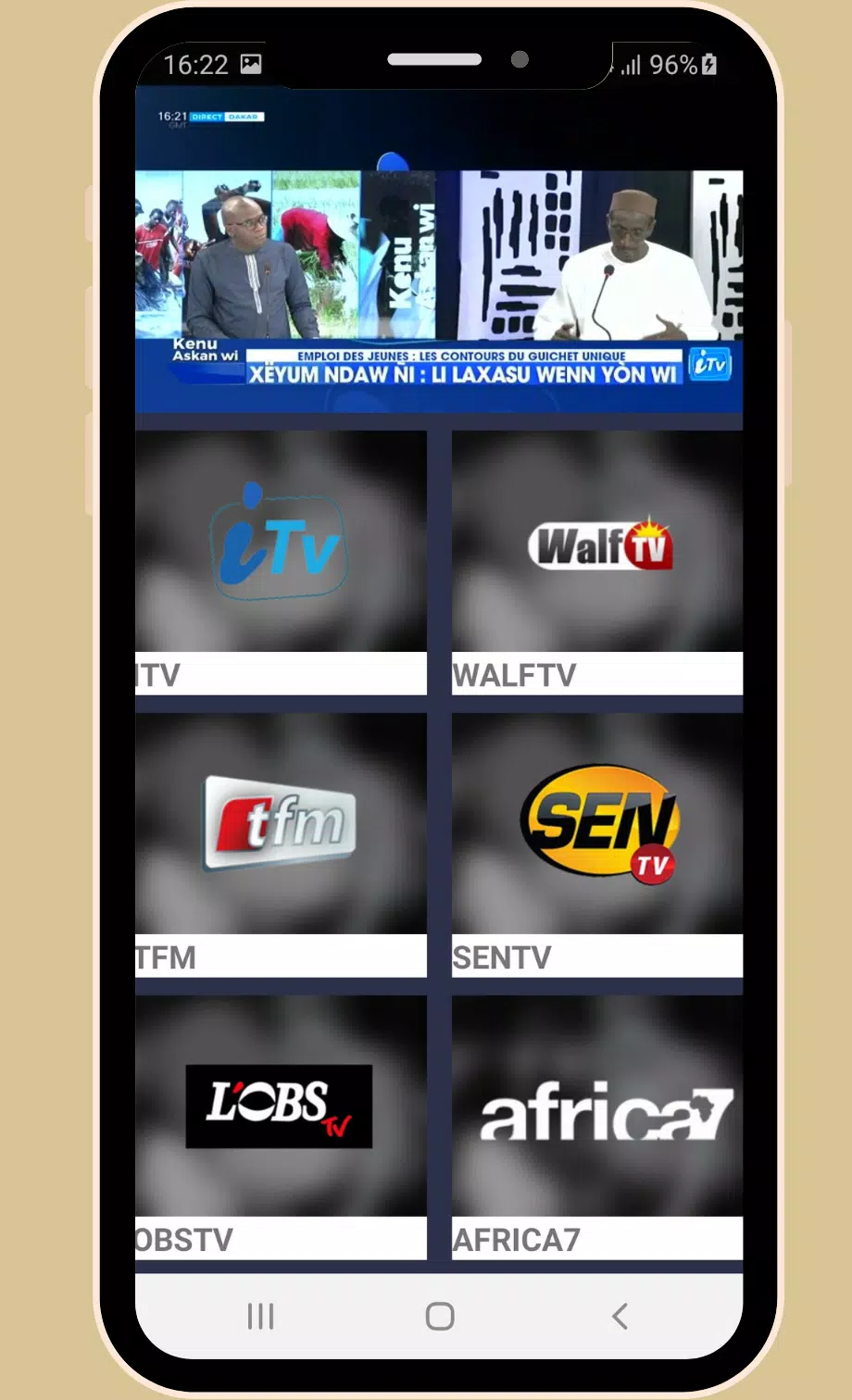 Itv Senegal en direct APK for Android Download