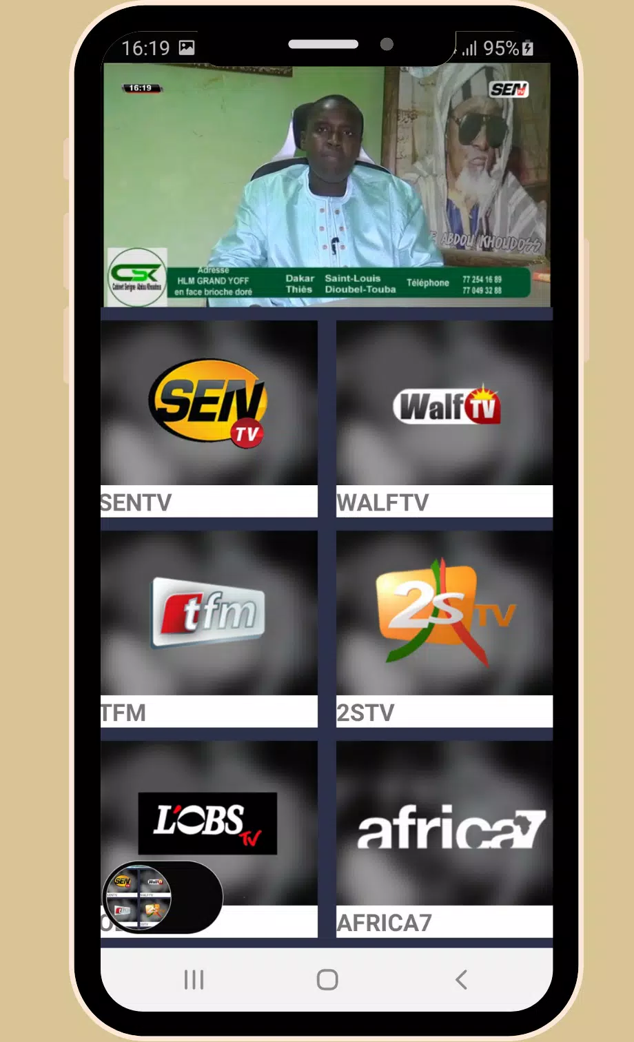Sentv Senegal en direct APK for Android Download