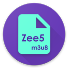zee5 video extractor (M3U8 Downloader plugin) icône