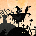 Paper Land Halloween Live Wallpaper icône