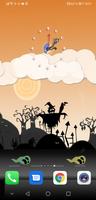 Paper Land Halloween Live Wallpaper постер