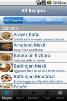 100 Lebanese Recipes screenshot 1