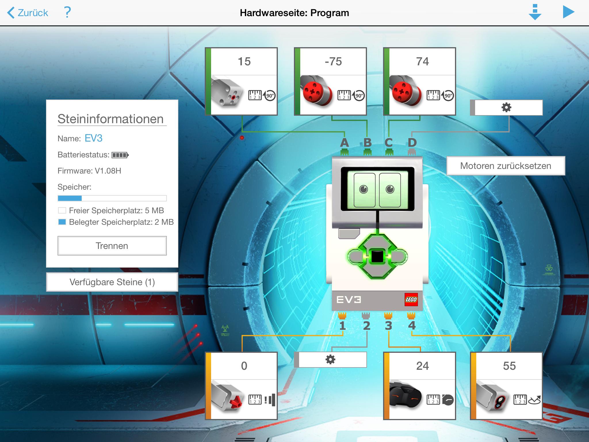 LEGO® MINDSTORMS® EV3 Programmer APK für Android herunterladen