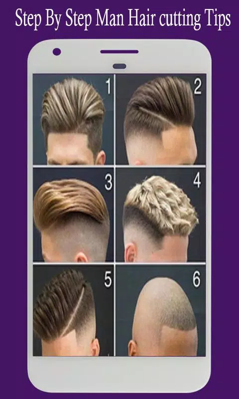 Men Hair Styles : Male Hair Cutting Tips APK pour Android Télécharger