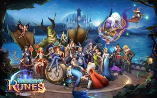 Legend of Runes: Puzzle RPG Affiche