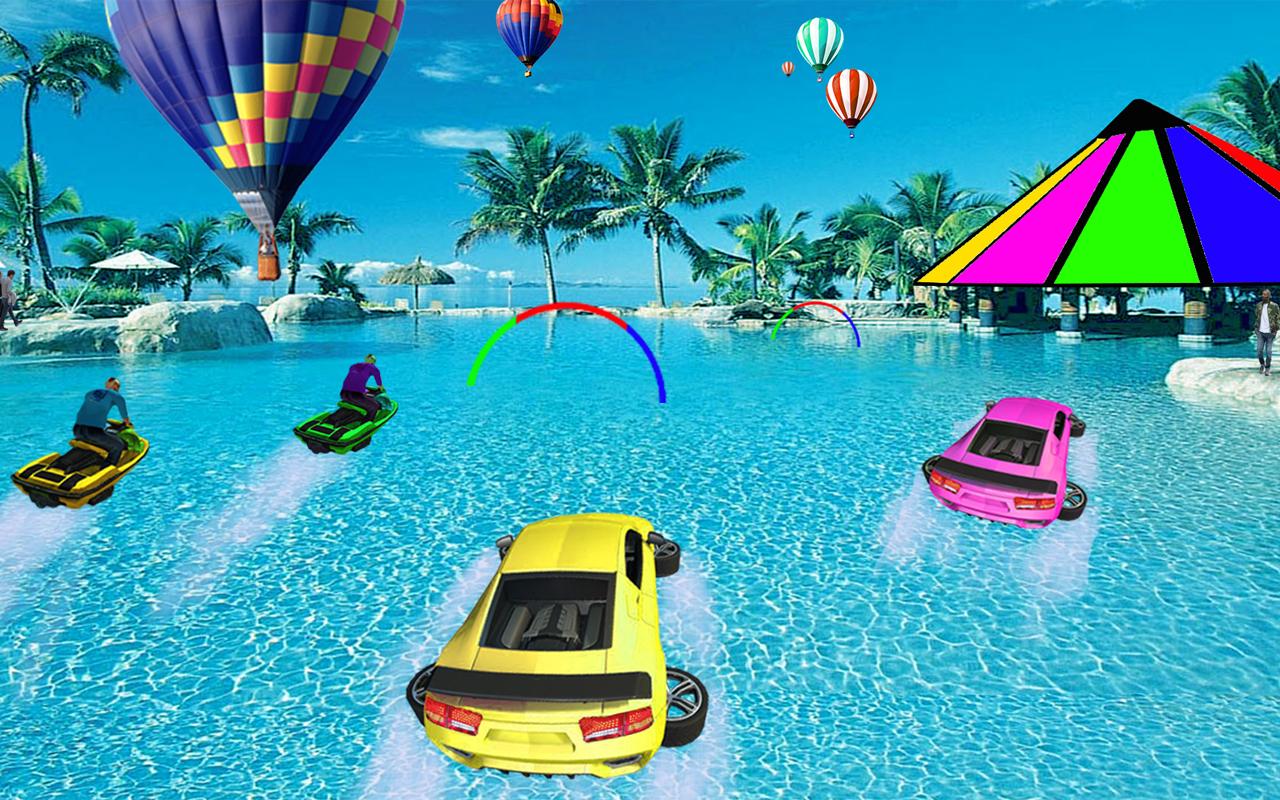 Игры водные гонки. Водные гонки на машинах. Где плавают гонки. Игра где машина может плавать. Гонки андроид где много разной техники на пляже.