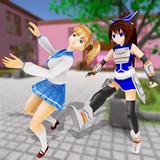 Anime Girl Yandere Survival 3D icon