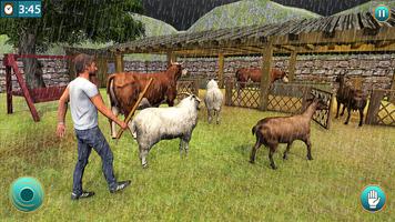 Animal Farm Sim Farming Games poster