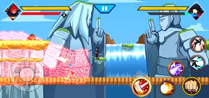 Stickman Ninja Battle Arena اسکرین شاٹ 2