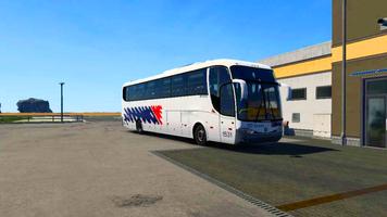 Coach Bus Driving Simulator 3D ภาพหน้าจอ 1