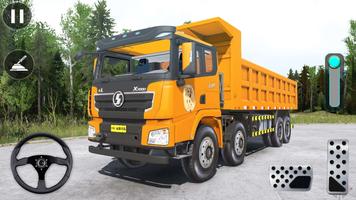 Poster Dump Truck Simulator Game